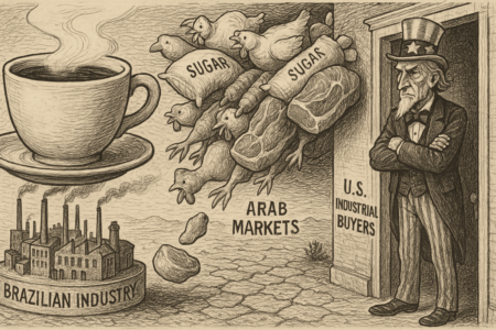 Brazil’s Industrial Exports Stalled as Arab Markets Prefer Farm Goods Over Factories Brazil industrial exports