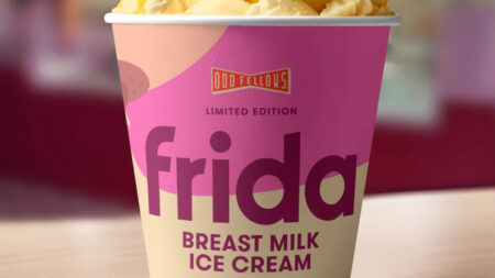 breast milk ice cream