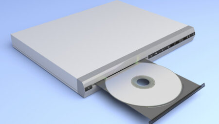 repurpose old CD or DVD player