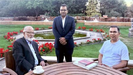 তারেক রহমানের সঙ্গে সাক্ষাৎ