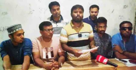 শেরপুরে এনসিপির ১৫ নেতার একযোগে পদত্যাগ পদত্যাগ