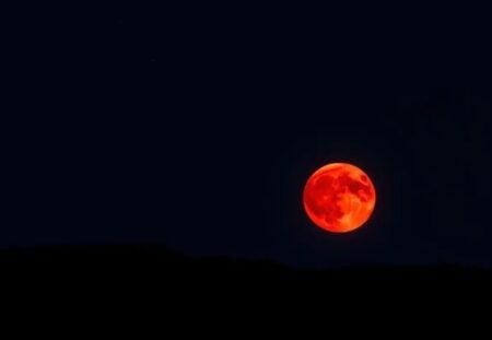 Blood Moon Total Lunar Eclipse Today: Rare Celestial Event Lights Up the Night Sky blood moon total lunar eclipse today