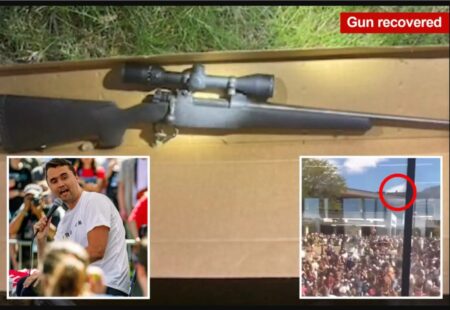 Charlie Kirk shooter rifle