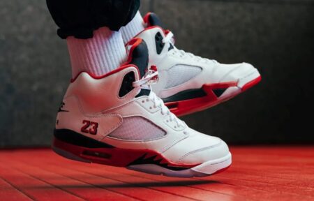 Jordan 5 Fire Red