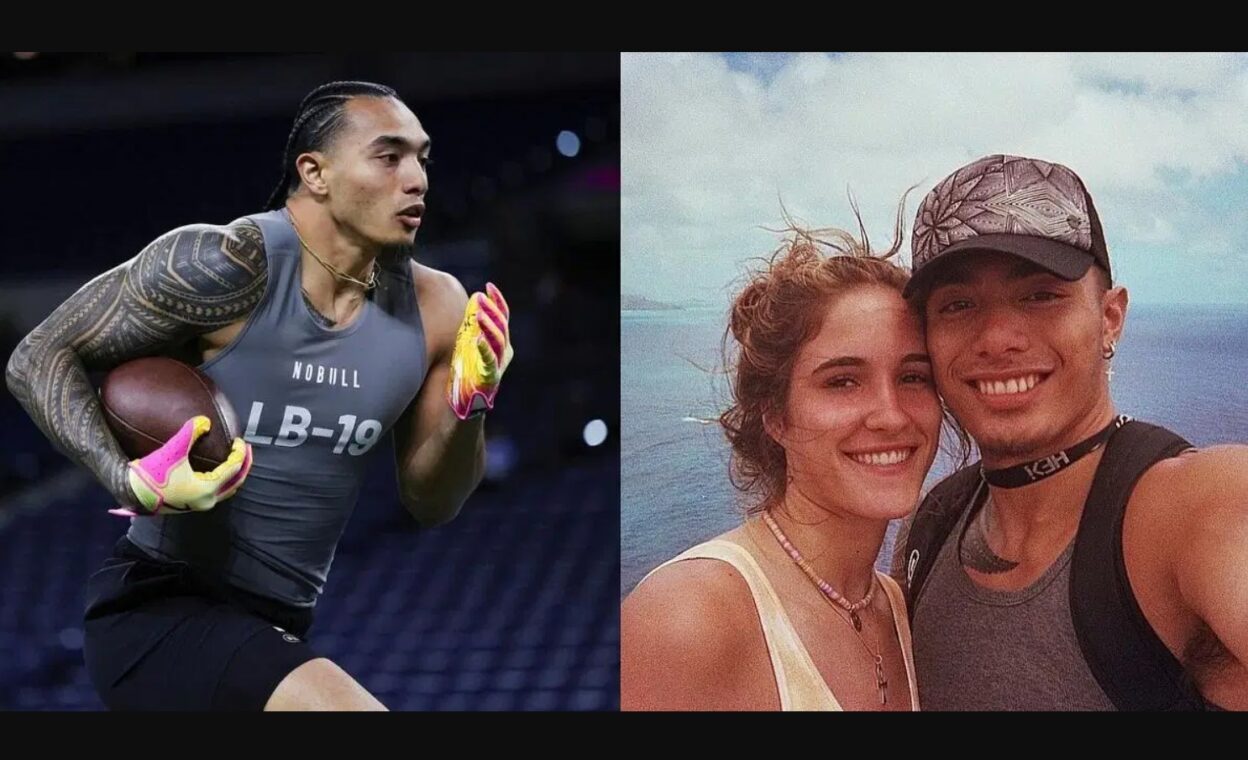 Cowboys’ Marist Liufau Gets Support From Girlfriend Sonia Citron at AT&T Stadium Cowboys’ Marist Liufau Gets Support From Girlfriend Sonia Citron at AT&T Stadium