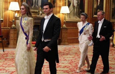 Why Princess Kate walked with Michael Boulos