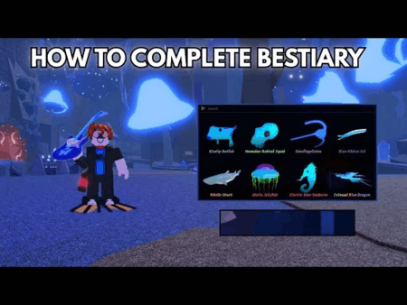 How to Complete the Luminescent Cavern Bestiary in Fisch