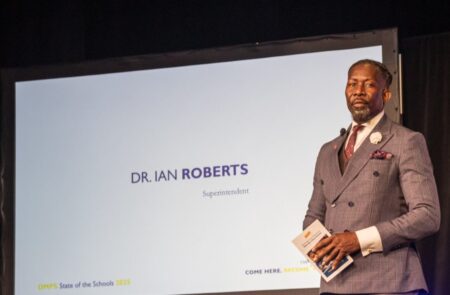 Ian Andre Roberts ICE arrest, Des Moines superintendent deportation, Iowa school district leader arrested, ICE firearms immigration case Iowa, Trump immigration crackdown schools