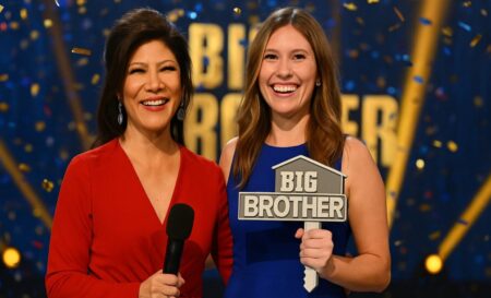 Who Won Big Brother 2025? Season 27 Finale Reveals Champion, America’s Favorite Houseguest & BB Mastermind Ashley Hollis celebrates winning Big Brother Season 27 with host Julie Chen Moonves during the live finale on CBS.