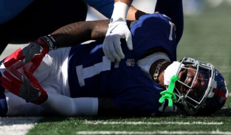 How long will Malik Nabers be out? Injury update