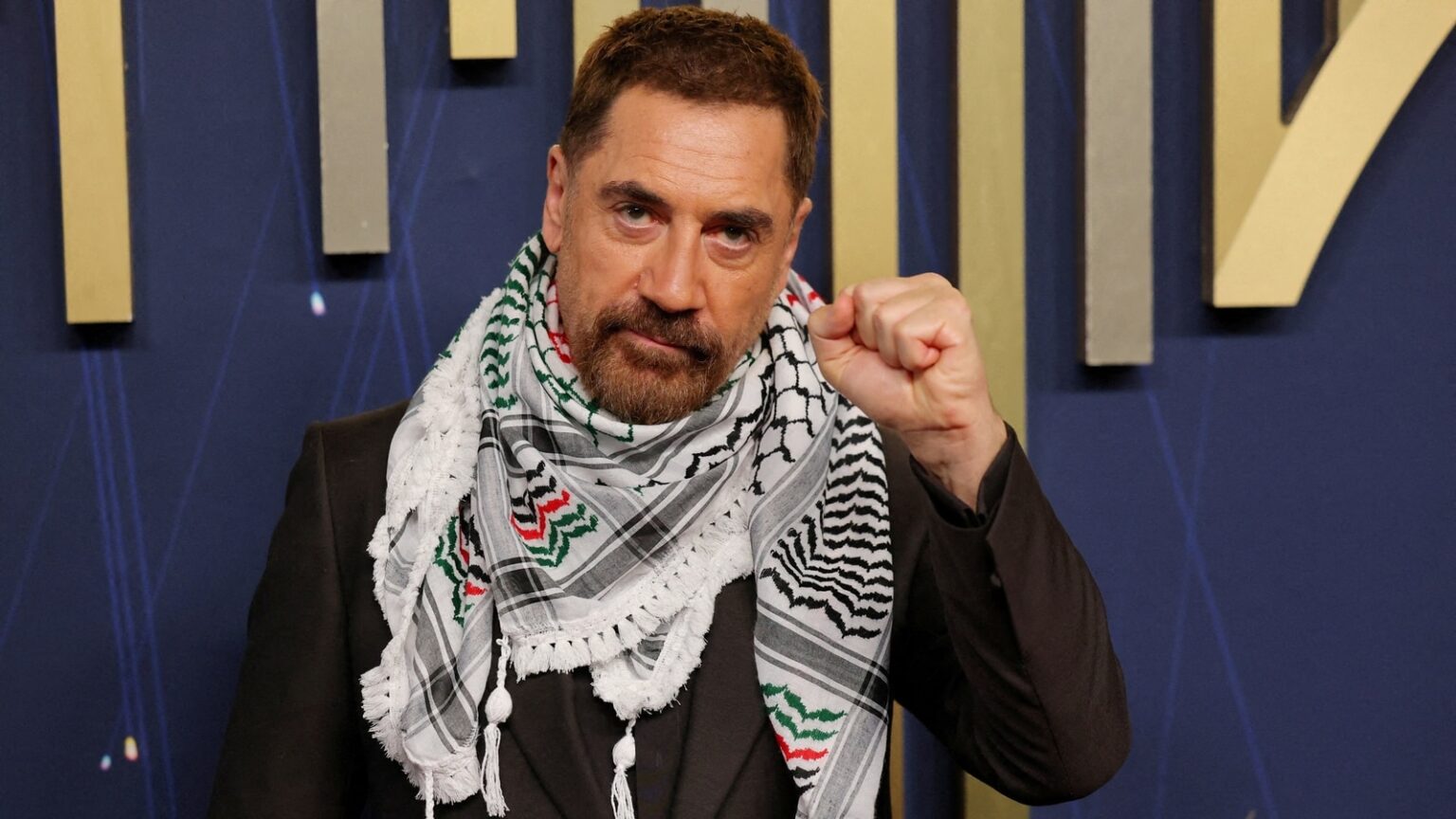 Javier Bardem keffiyeh Emmys