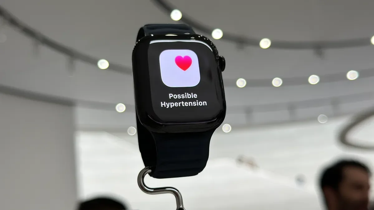 Apple Watch hypertension detection