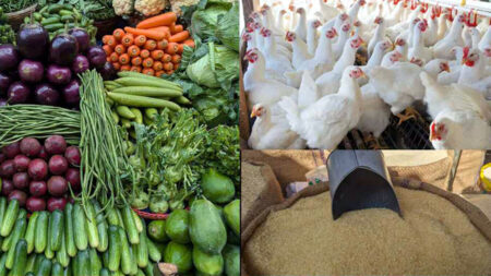 সবজি-চালের বাজার