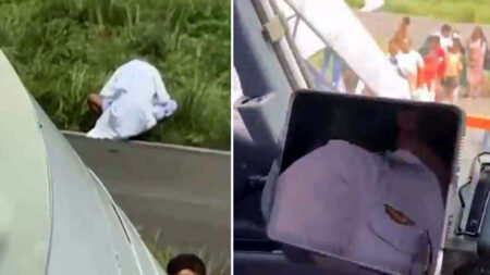 বিমানে ওঠার আগে রানওয়েতে বসে প্রস্রাব ভারতীয়র Biman