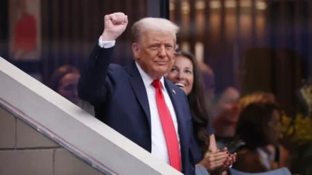 Donald Trump Naps at US Open, Sparking Reactions Donald Trump Naps at US Open, Sparking Reactions