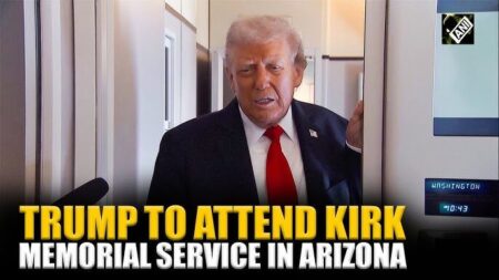 Donald Trump to Speak at Charlie Kirk Memorial Service