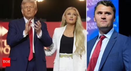 Erika Kirk’s Gesture at Charlie Kirk Photo After Trump Hug Draws Questions Erika Kirk's Gesture at Charlie Kirk Photo After Trump Hug Draws Questions