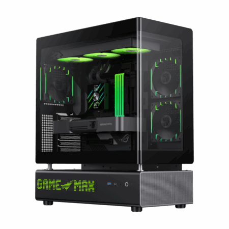 GAMEMAX Launches Innovative N90 PC Case with Wood and LED Display GAMEMAX N90 PC Case