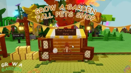 Grow a Garden Fall Pets