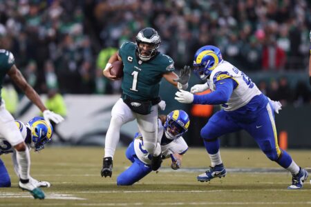 Jalen Hurts Reacts to Eagles’ Loss Against Rams Jalen Hurts Reacts to Eagles' Loss Against Rams