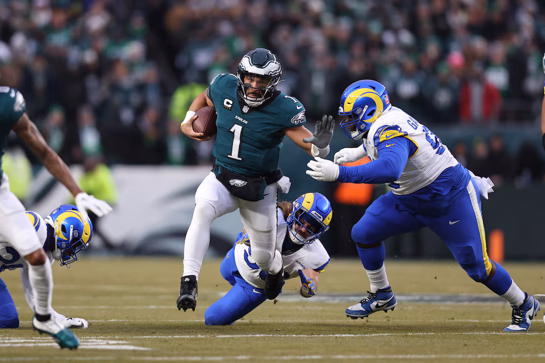 Jalen Hurts Reacts to Eagles’ Loss Against Rams Jalen Hurts Reacts to Eagles' Loss Against Rams