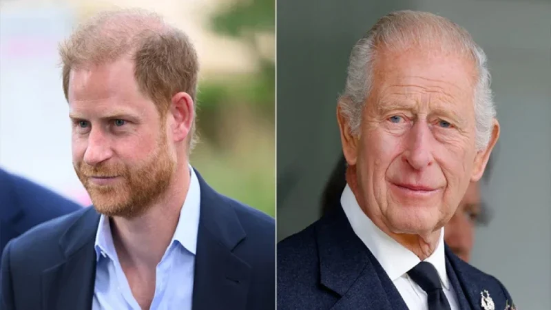 রাজা চার্লস ও প্রিন্স হ্যারির