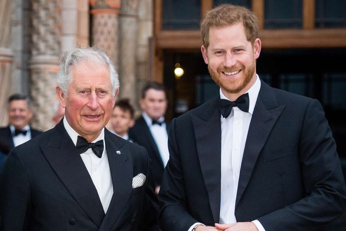 Prince Harry King Charles reunion