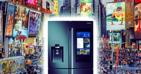 Samsung Smart Fridge Ads
