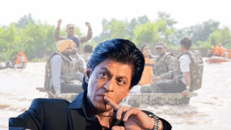 পাঞ্জাবে বানভাসিদের পাশে দাঁড়ালেন শাহরুখ খান Shahrukh