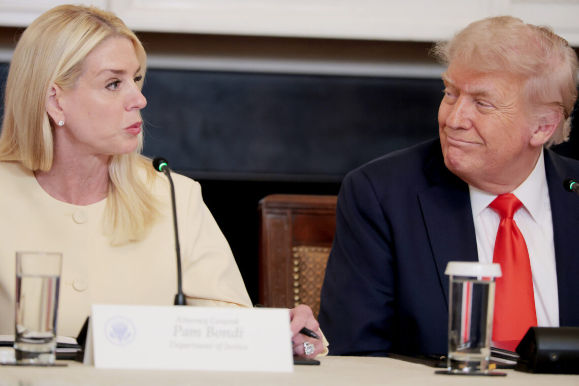 Trump Questions Pam Bondi Over Credibility Concerns