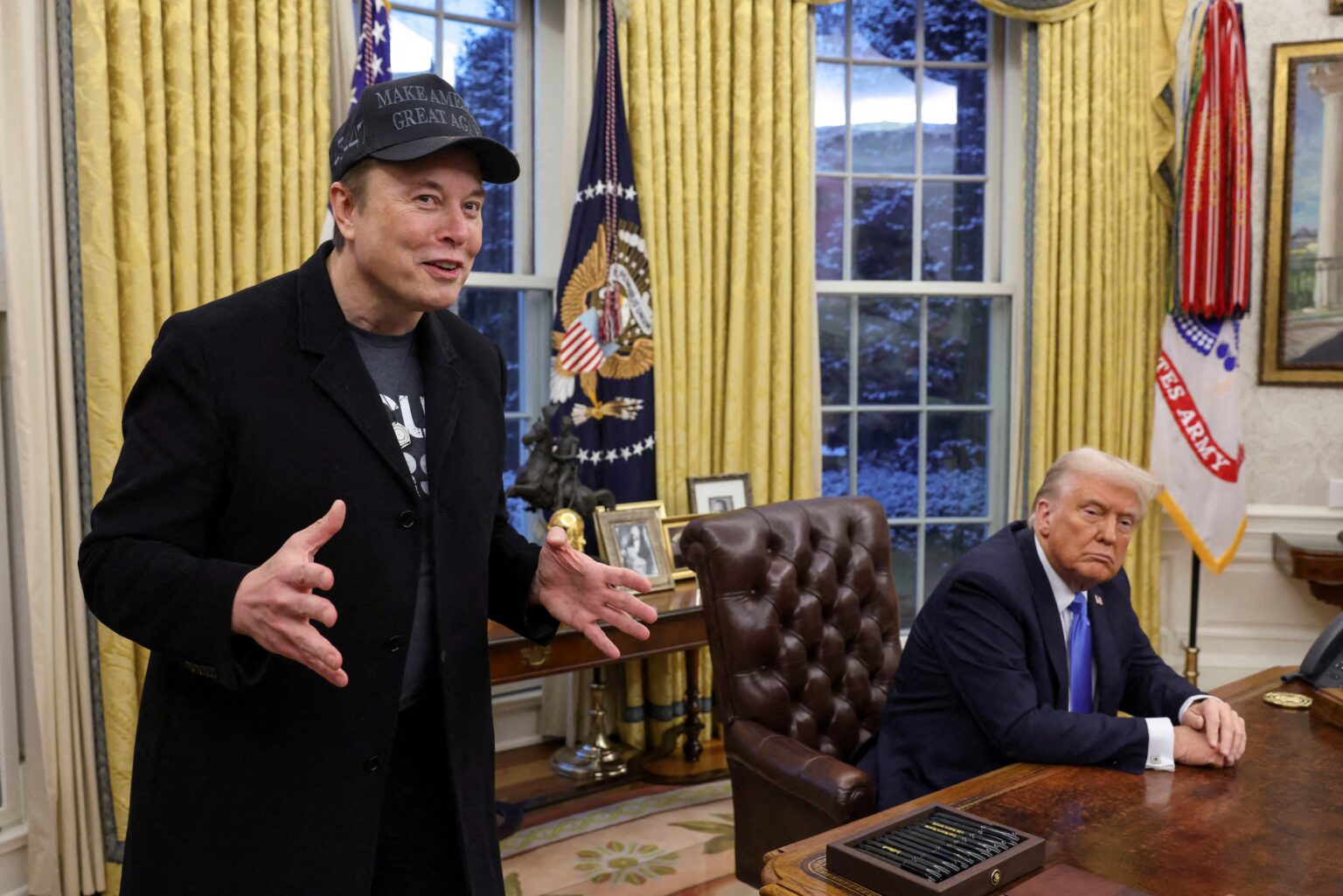 Trump and Elon Musk