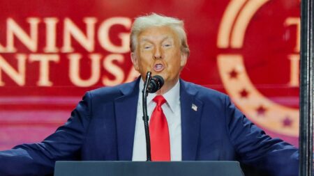 Donald Trump's Missing Wedding Ring Sparks Questions After Funeral Speech