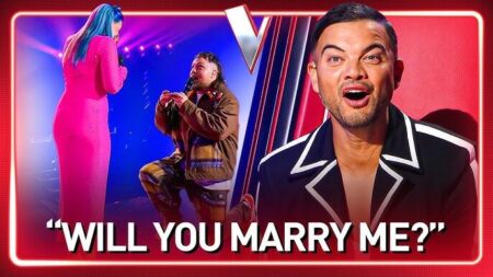 Unexpected Proposal Stuns The Voice Coaches Mid-Audition Unexpected Proposal Stuns The Voice Coaches Mid-Audition