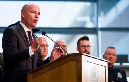 Utah Governor Repeats ‘Leftist Ideology’ Charge Despite Unclear Motive