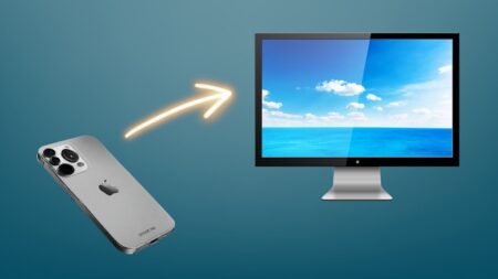 connect iPhone to external monitor