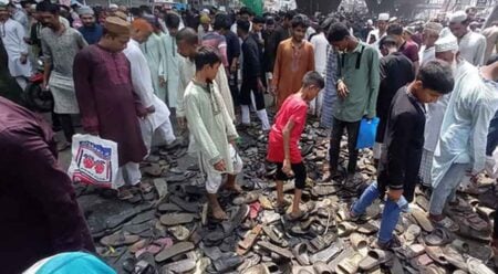 জুলুসে পদদলিত