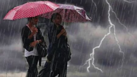 দেশের বিভিন্ন এলাকায় দমকা হাওয়া ও বজ্রসহ বৃষ্টিপাতের সম্ভাবনা বজ্রসহ বৃষ্টি