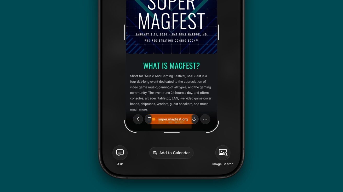 iOS 26 Visual Intelligence