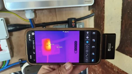 iPhone thermal camera