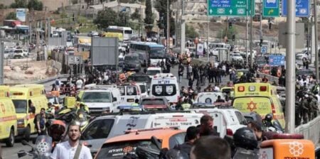 ইসরায়েলে যাত্রী ভর্তি বাসে ভয়ানক হামলায় নিহত ৫, আহত অন্তত ২২ ইসরায়েলে যাত্রী ভর্তি বাসে ভয়ানক হামলা