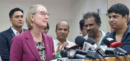 ব্রিটিশ হাইকমিশনার সারাহ কুক