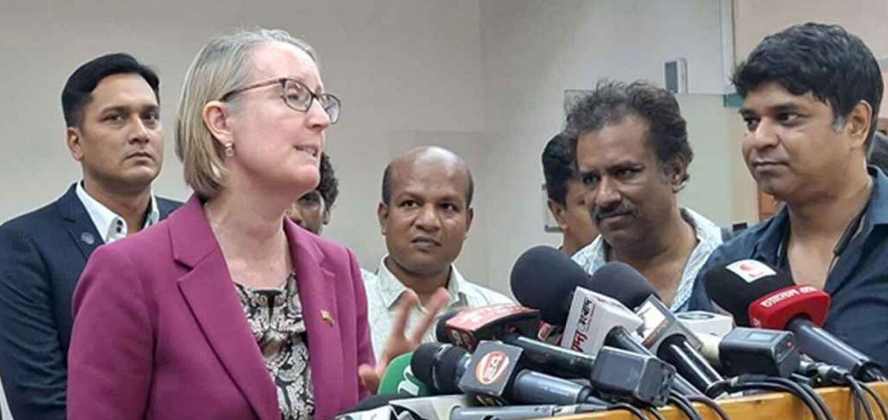 ব্রিটিশ হাইকমিশনার সারাহ কুক