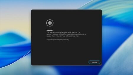 macOS Tahoe Recovery Assistant