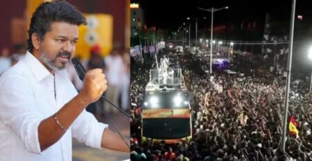 তামিলনাড়ুতে থালাপতি বিজয়ের সমাবেশে পদদলিত হয়ে ৩৬ জন নিহত পদদলিত