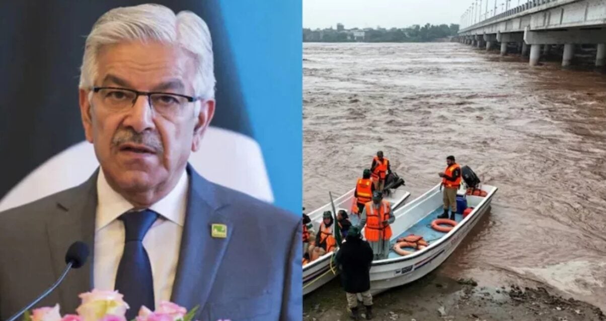 ভয়াবহ বন্যাকে ‘আশীর্বাদ’ বললেন পাকিস্তানের প্রতিরক্ষামন্ত্রী ভয়াবহ বন্যাকে ‘আশীর্বাদ’ বললেন পাকিস্তানের প্রতিরক্ষামন্ত্রী