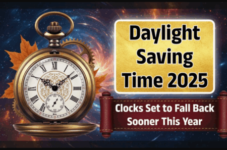 Daylight Savings Time Ends 2025