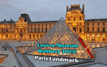 Video Shows Louvre Robbery: Thieves in Yellow Vests Smash Display Case and Escape in 7 Minutes Video Shows Louvre Robbery
