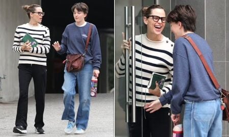 Fin Affleck steps out in Ben Affleck’s signature style Fin Affleck steps out in Ben Affleck's signature style