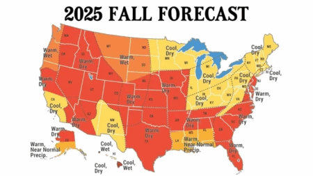 Old Farmer's Almanac Predicts Varied October 2025 Weather for US
