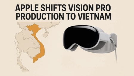 Apple Shifts Vision Pro Production to Vietnam in Major Supply Chain Move